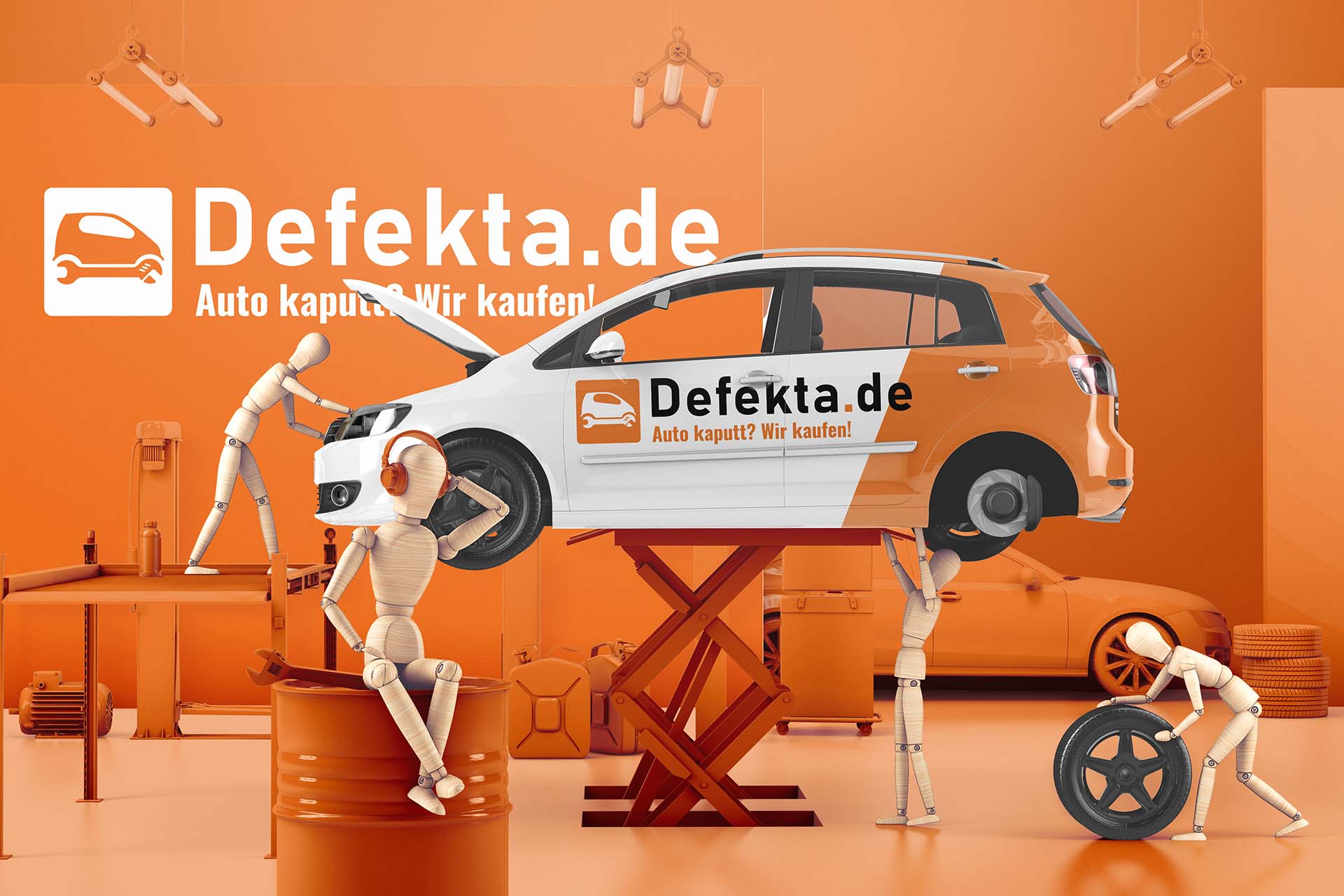 Defekta: defektes Auto verkaufen
