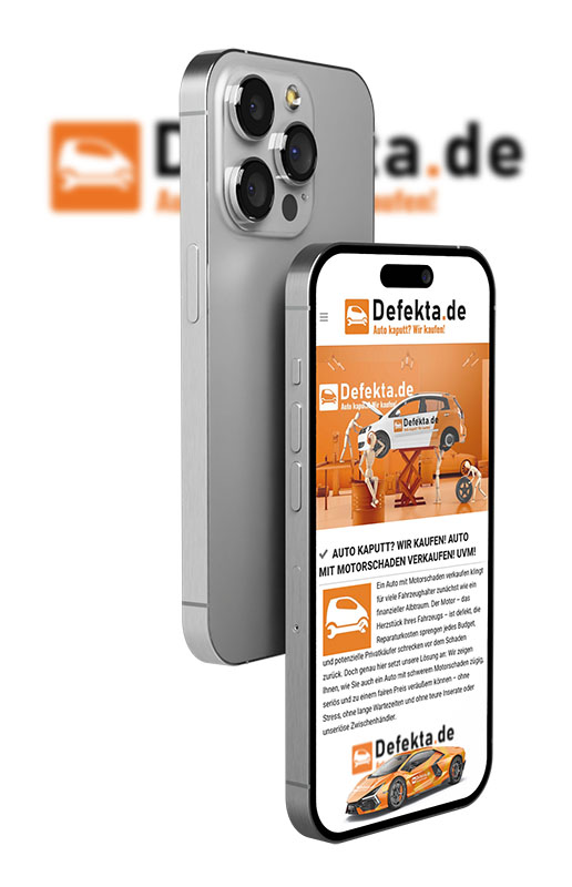 Kontakt: Unser Angebot für Ihr defektes Auto